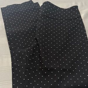 Black Polka Dot Pants